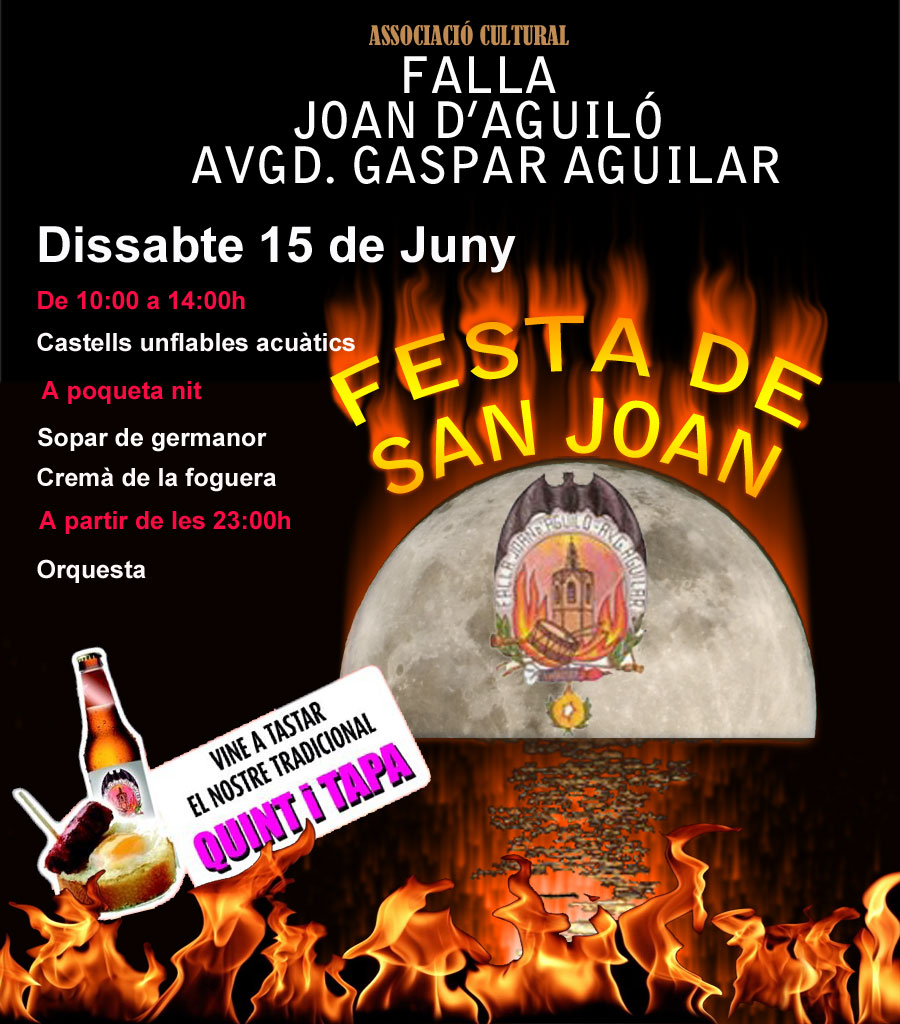 Fiesta San Juan 2013 - Falla Juan de Aguilo