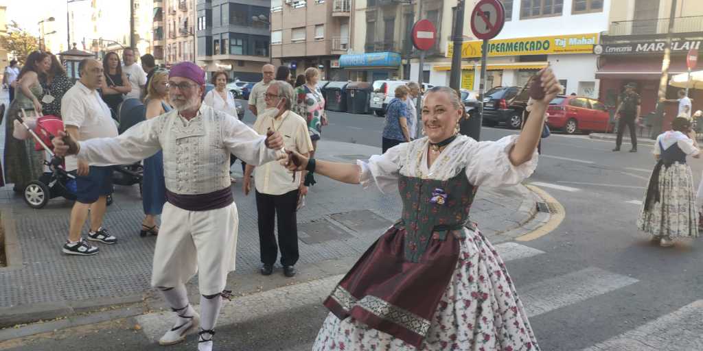 Dansà a la Virgen de Patraix Falla Juan de Aguiló