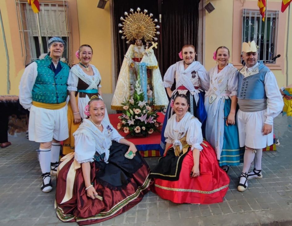 Dansà a la Virgen de Patraix Falla Juan de Aguiló